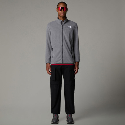 The North Face Glacier 100 Erkek Gri Outdoor Polar The North Face Glacier 100 Erkek Gri Outdoor Polar