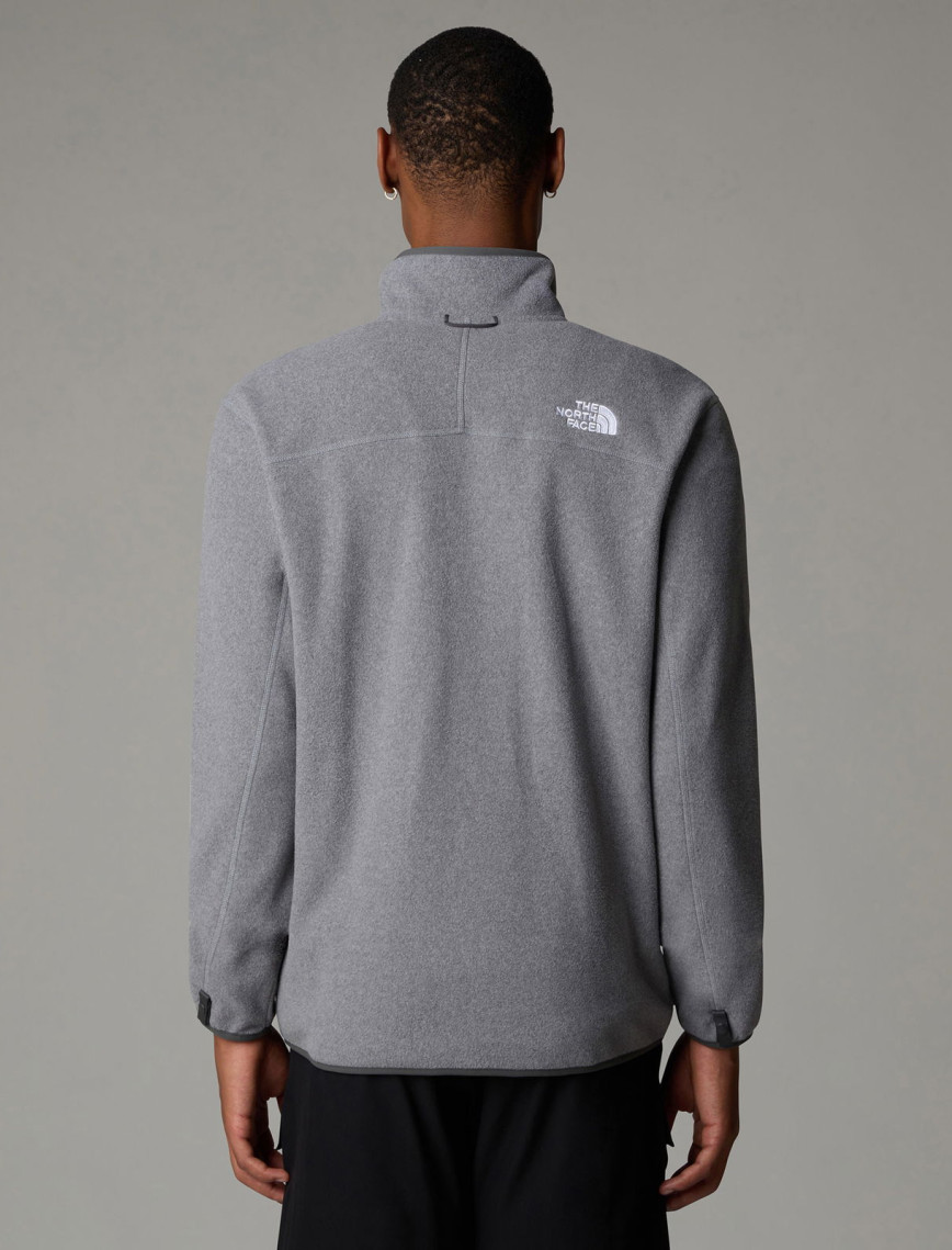 The North Face Glacier 100 Erkek Gri Outdoor Polar