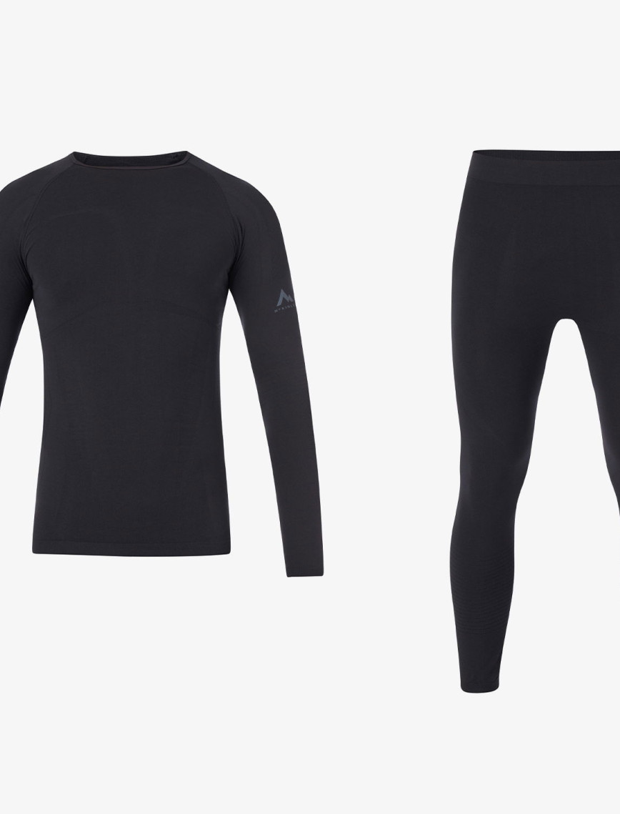 Mc Kinley Yacob Erkek Siyah İç Giyim Seti Mc Kinley Yacob Erkek Siyah İç Giyim Seti