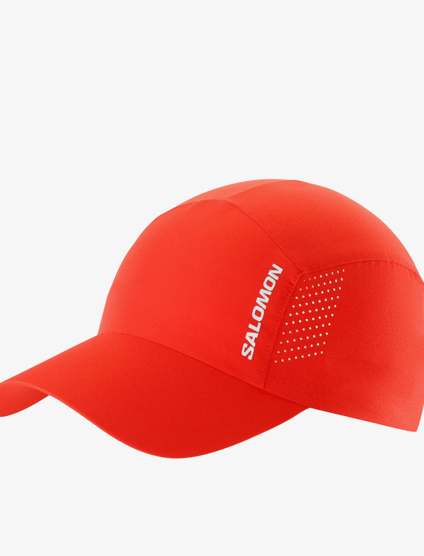 Salomon Cross + Unisex Kırmızı Koşu Şapkası Salomon Cross + Unisex Kırmızı Koşu Şapkası