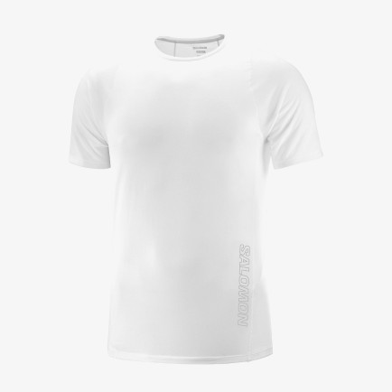 Salomon Sense Aero Erkek Beyaz Koşu T-Shirt Salomon Sense Aero Erkek Beyaz Koşu T-Shirt