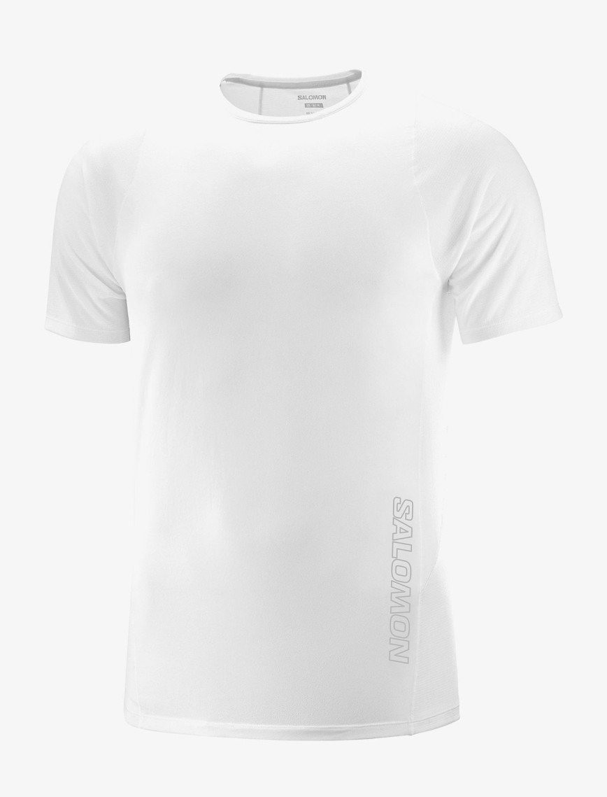 Salomon Sense Aero Erkek Beyaz Koşu T-Shirt Salomon Sense Aero Erkek Beyaz Koşu T-Shirt