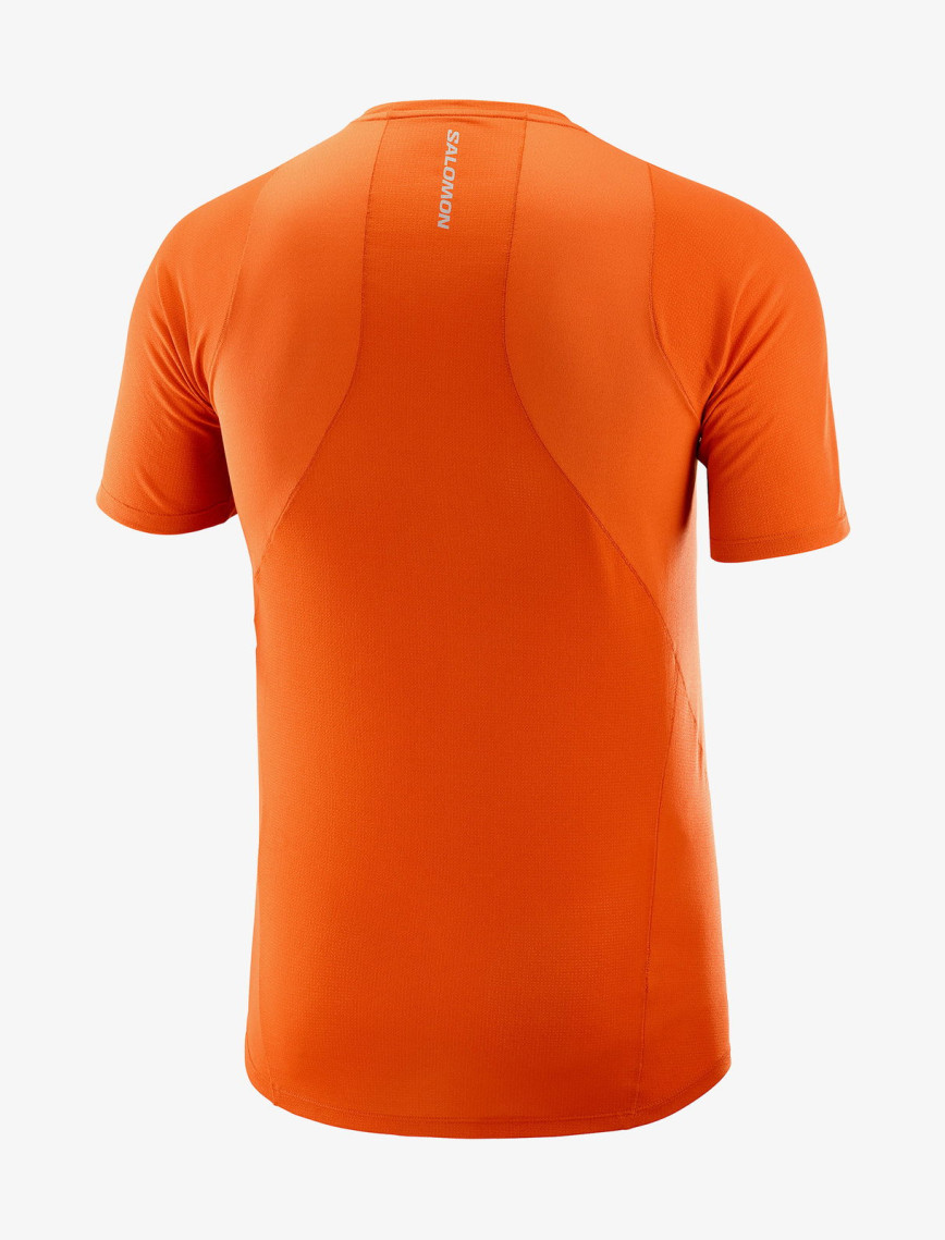 Salomon Sense Aero Erkek Turuncu Koşu T-Shirt Salomon Sense Aero Erkek Turuncu Koşu T-Shirt