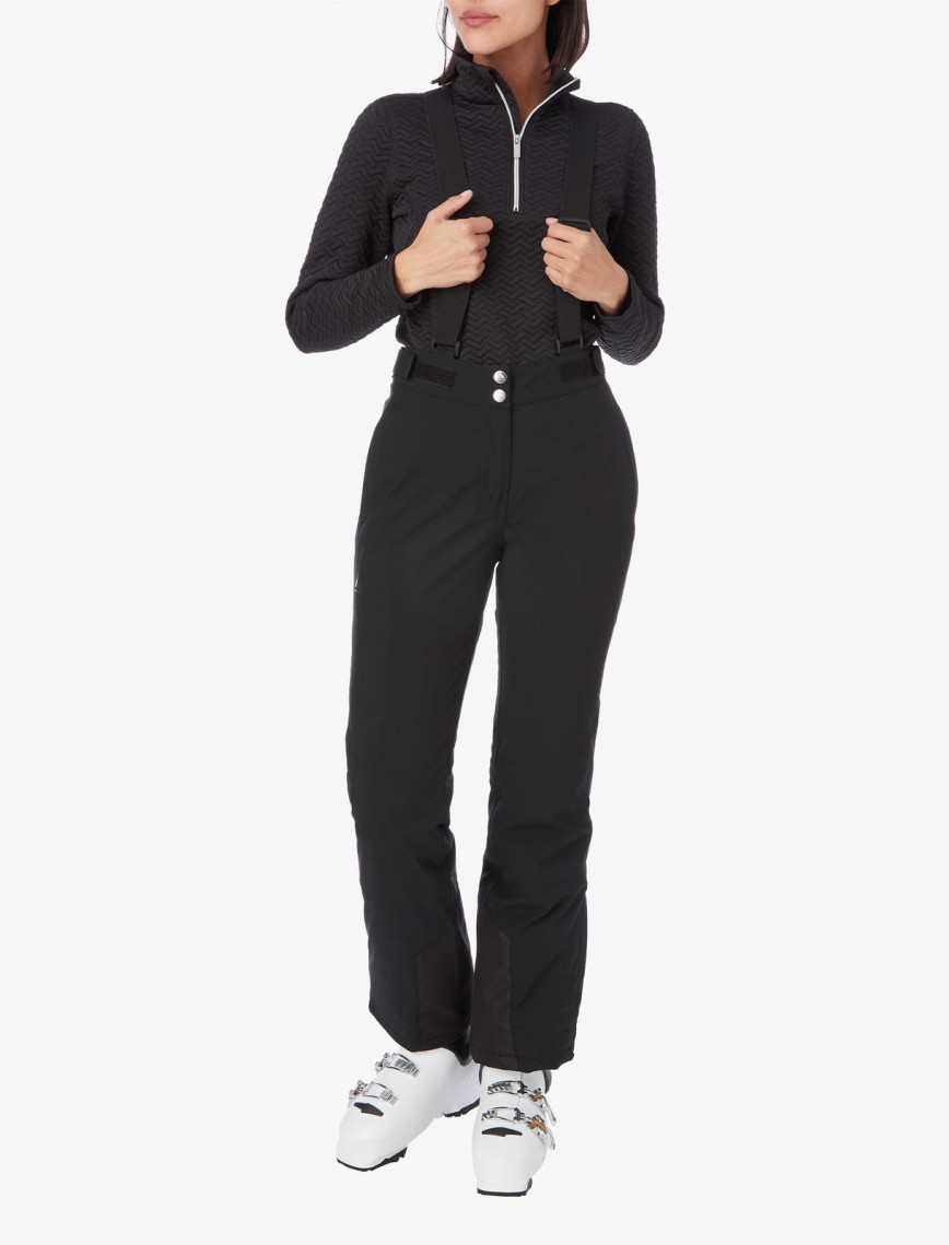 Mc Kinley Dina II V3 Kadın Siyah Askılı Kayak Pantolonu Mc Kinley Dina II V3 Kadın Siyah Askılı Kayak Pantolonu