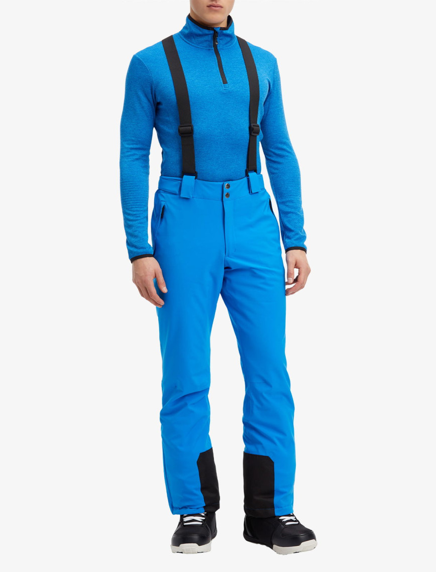 Mc Kinley Didi II Erkek Siyah Askılı Kayak Pantolonu