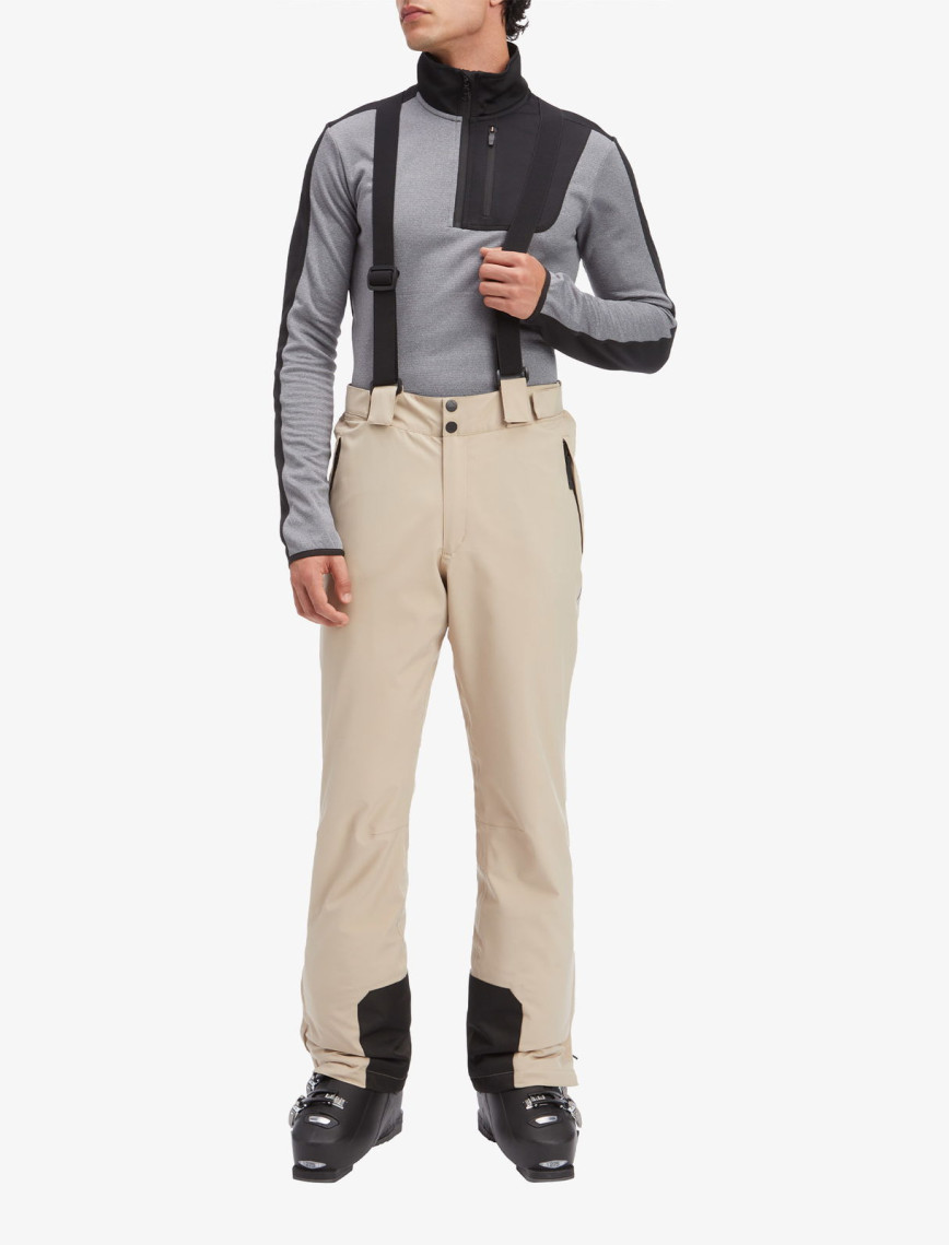 Mc Kinley Didi II Erkek Siyah Askılı Kayak Pantolonu