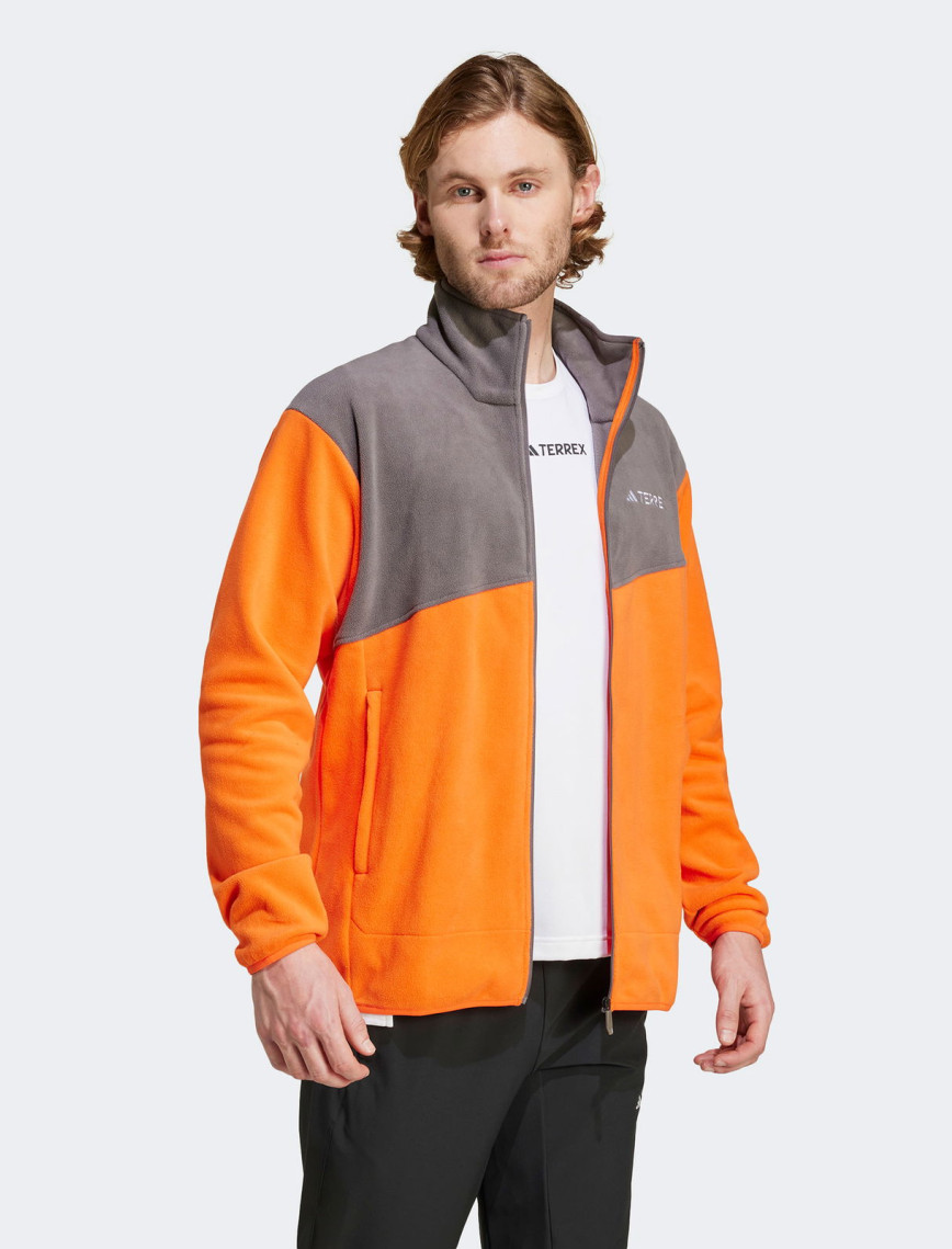 adidas Terrex Multi Full Zipped Erkek Turuncu Sweatshirt adidas Terrex Multi Full Zipped Erkek Turuncu Sweatshirt