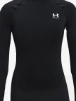 Under Armour Heat Gear Authentics Comp Kadın Siyah Uzun Kollu Antrenman İçliği Under Armour Heat Gear Authentics Comp Kadın Siyah Uzun Kollu Antrenman İçliği
