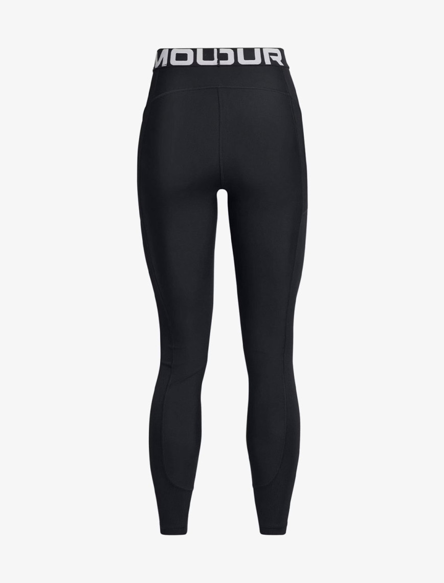 Under Armour Heat Gear Rib Kadın Siyah Antrenman Tayt Under Armour Heat Gear Rib Kadın Siyah Antrenman Tayt