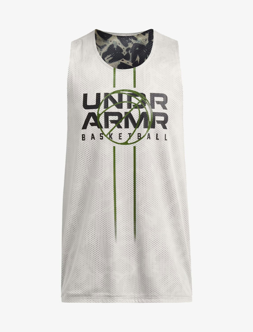 Under Armour Zone Çit Taraflı Erkek Beyaz Antrenman Atlet Under Armour Zone Çit Taraflı Erkek Beyaz Antrenman Atlet