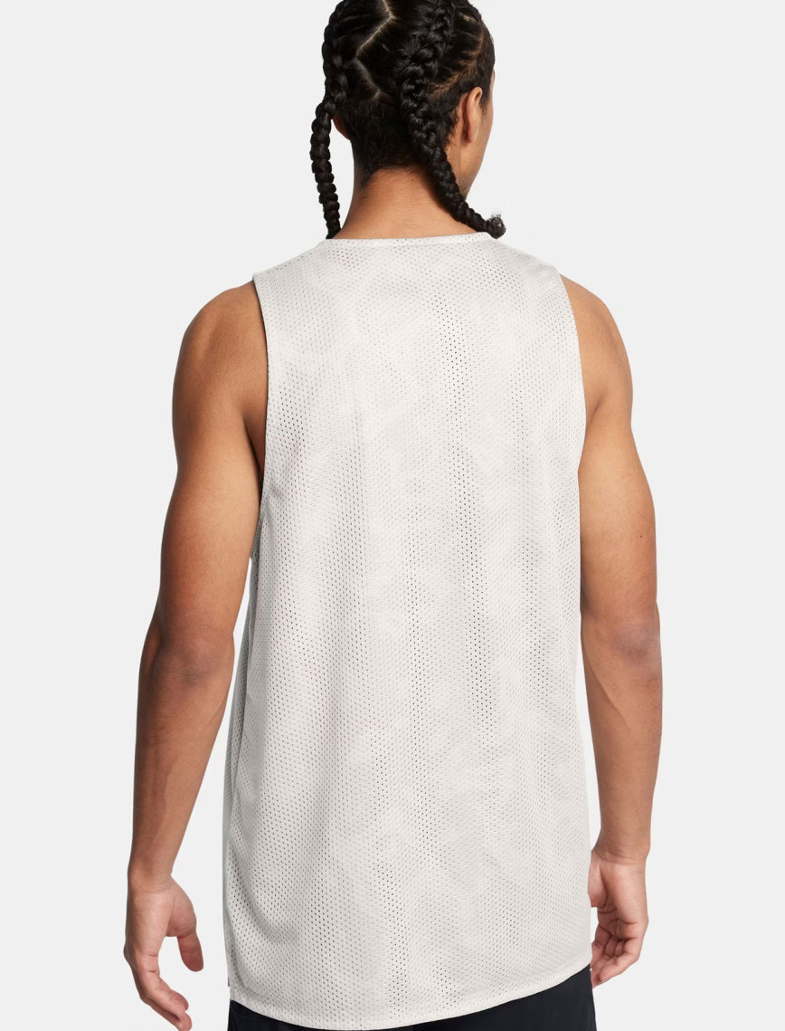 Under Armour Zone Çit Taraflı Erkek Beyaz Antrenman Atlet Under Armour Zone Çit Taraflı Erkek Beyaz Antrenman Atlet