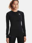 Under Armour Heat Gear Authentics Comp Kadın Siyah Uzun Kollu Antrenman İçliği Under Armour Heat Gear Authentics Comp Kadın Siyah Uzun Kollu Antrenman İçliği