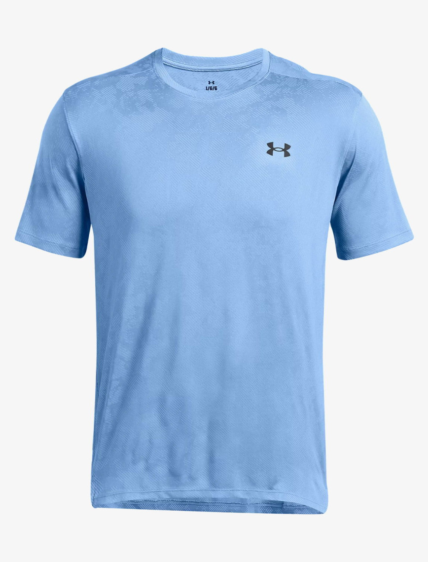 Under Armour Tech Vent Geode Erkek Mavi Günlük T-Shirt