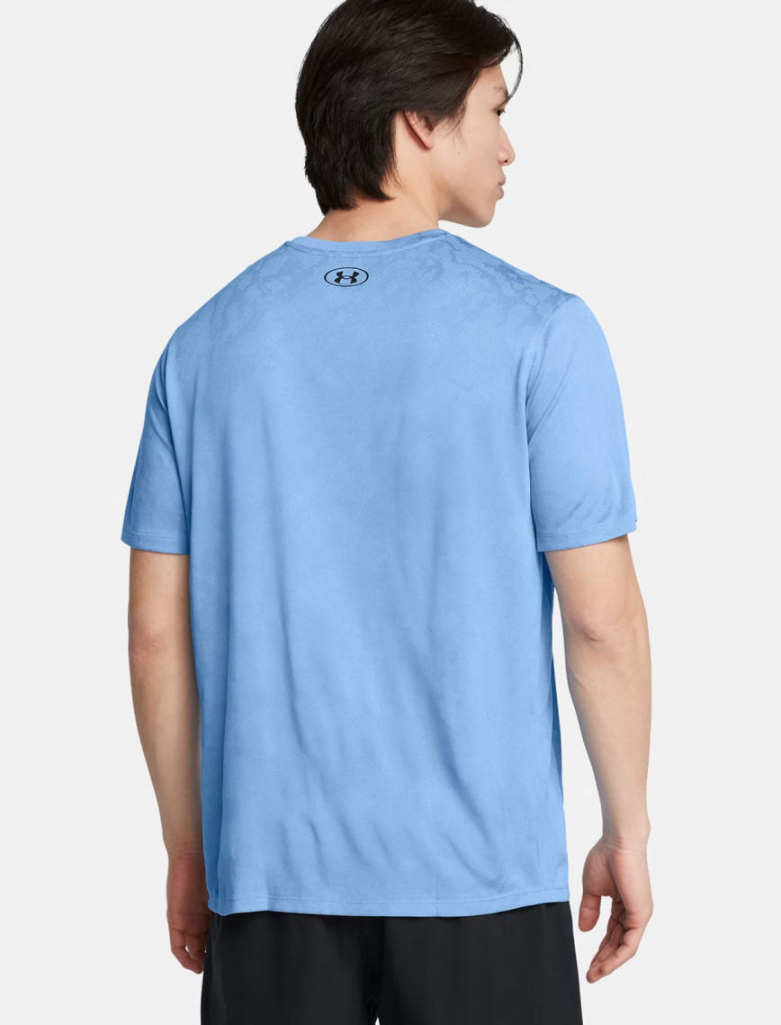 Under Armour Tech Vent Geode Erkek Mavi Günlük T-Shirt