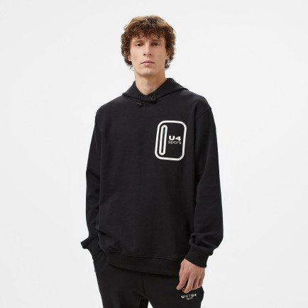United4 Sport Erkek Siyah Antrenman Sweatshirt United4 Sport Erkek Siyah Antrenman Sweatshirt