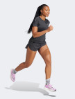 adidas Adizero Running Split Kadın Siyah Koşu Şortu adidas Adizero Running Split Kadın Siyah Koşu Şortu