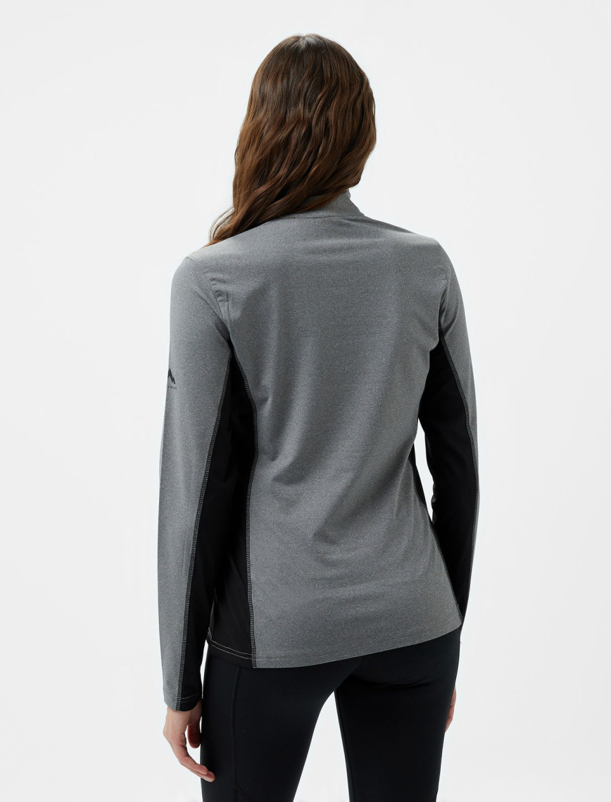 McKinley Andrea 1/2 Zip Kadın Gri Outdoor Polar McKinley Andrea 1/2 Zip Kadın Gri Outdoor Polar