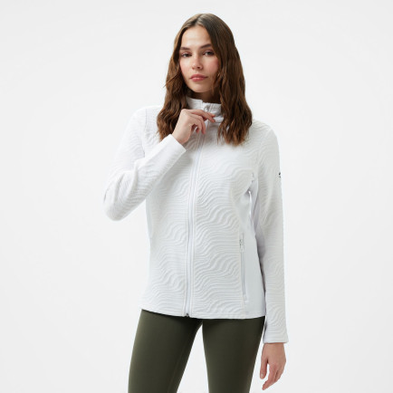 Mc Kinley Havina II Fz Kadın Beyaz Günlük Sweatshirt Mc Kinley Havina II Fz Kadın Beyaz Günlük Sweatshirt