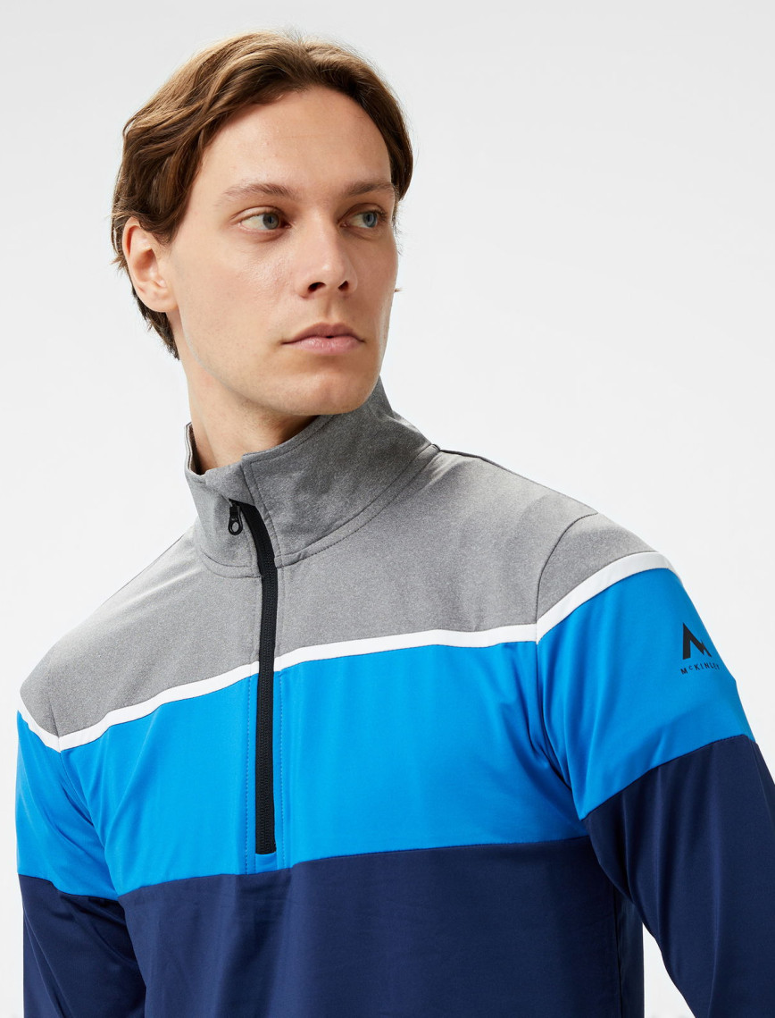 Mc Kinley Diego II Half Zipped Erkek Lacivert Üst Mc Kinley Diego II Half Zipped Erkek Lacivert Üst