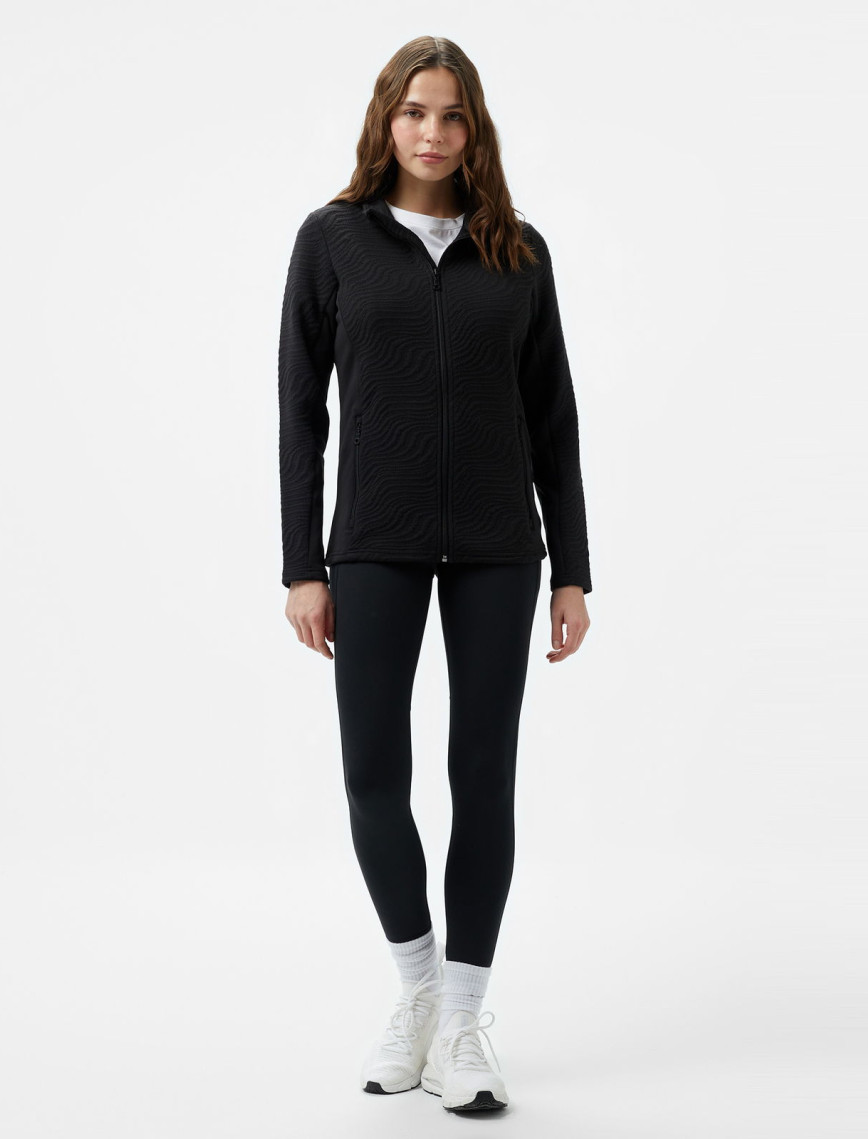 Mc Kinley Havina II Fz Kadın Siyah Günlük Sweatshirt Mc Kinley Havina II Fz Kadın Siyah Günlük Sweatshirt