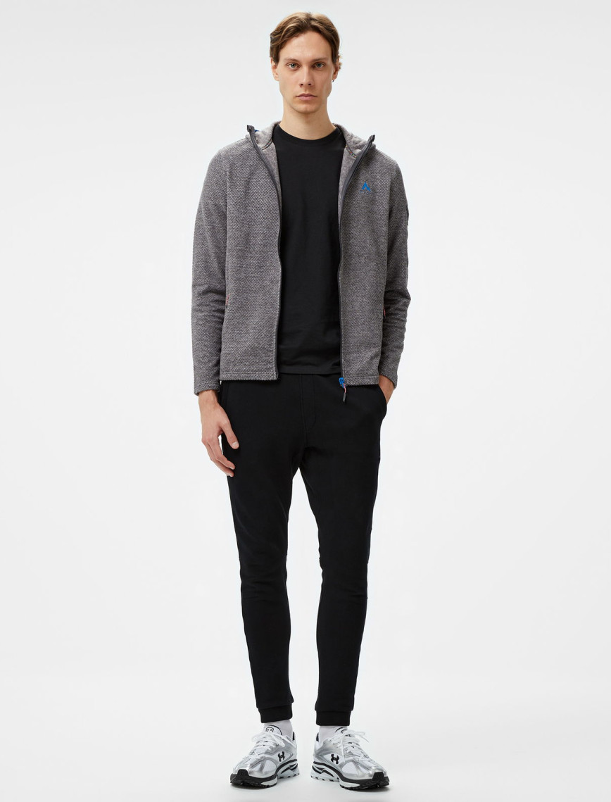 Mc Kinley Hucture II Fz Erkek Gri Outdoor Sweatshirt