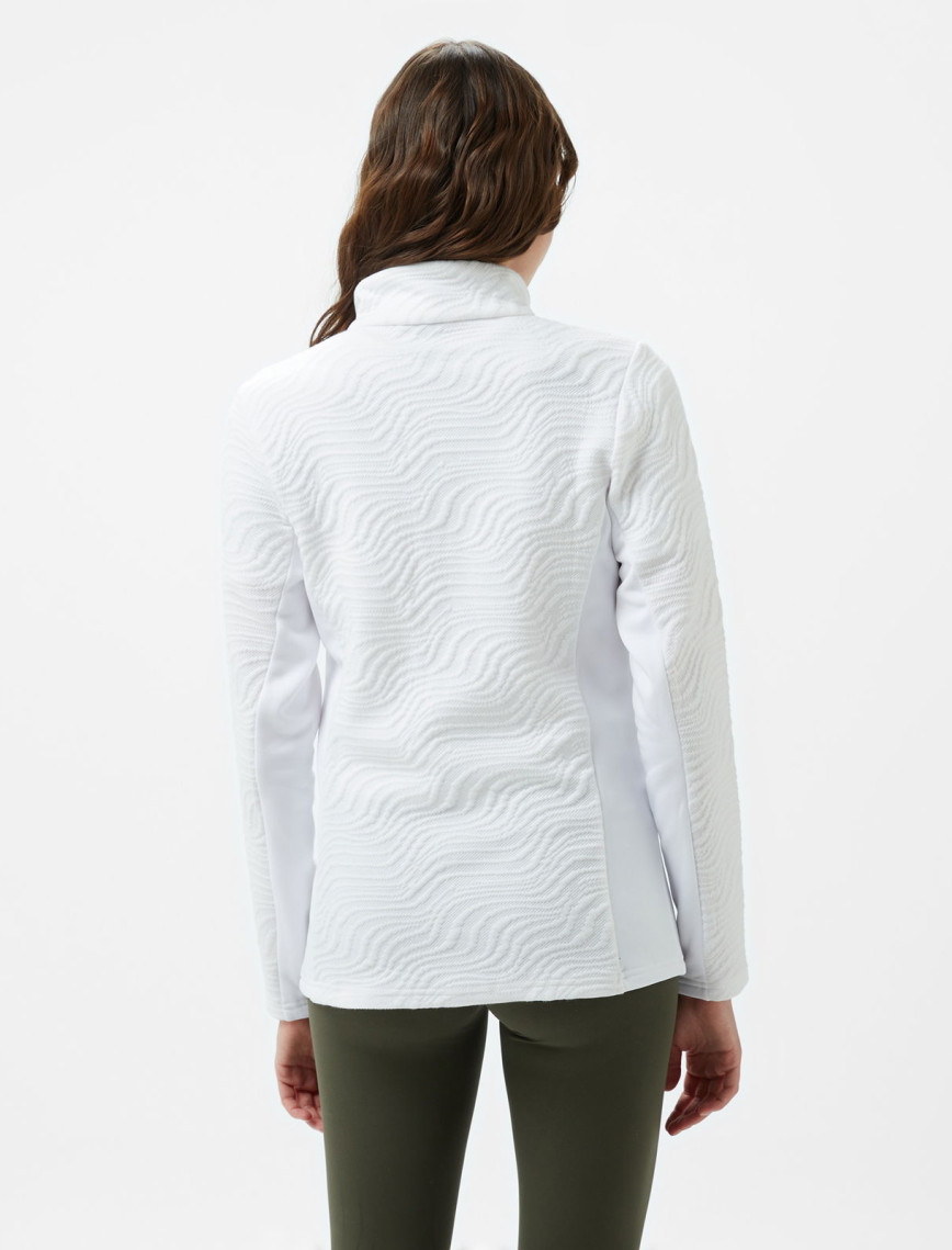 Mc Kinley Havina II Fz Kadın Beyaz Günlük Sweatshirt Mc Kinley Havina II Fz Kadın Beyaz Günlük Sweatshirt