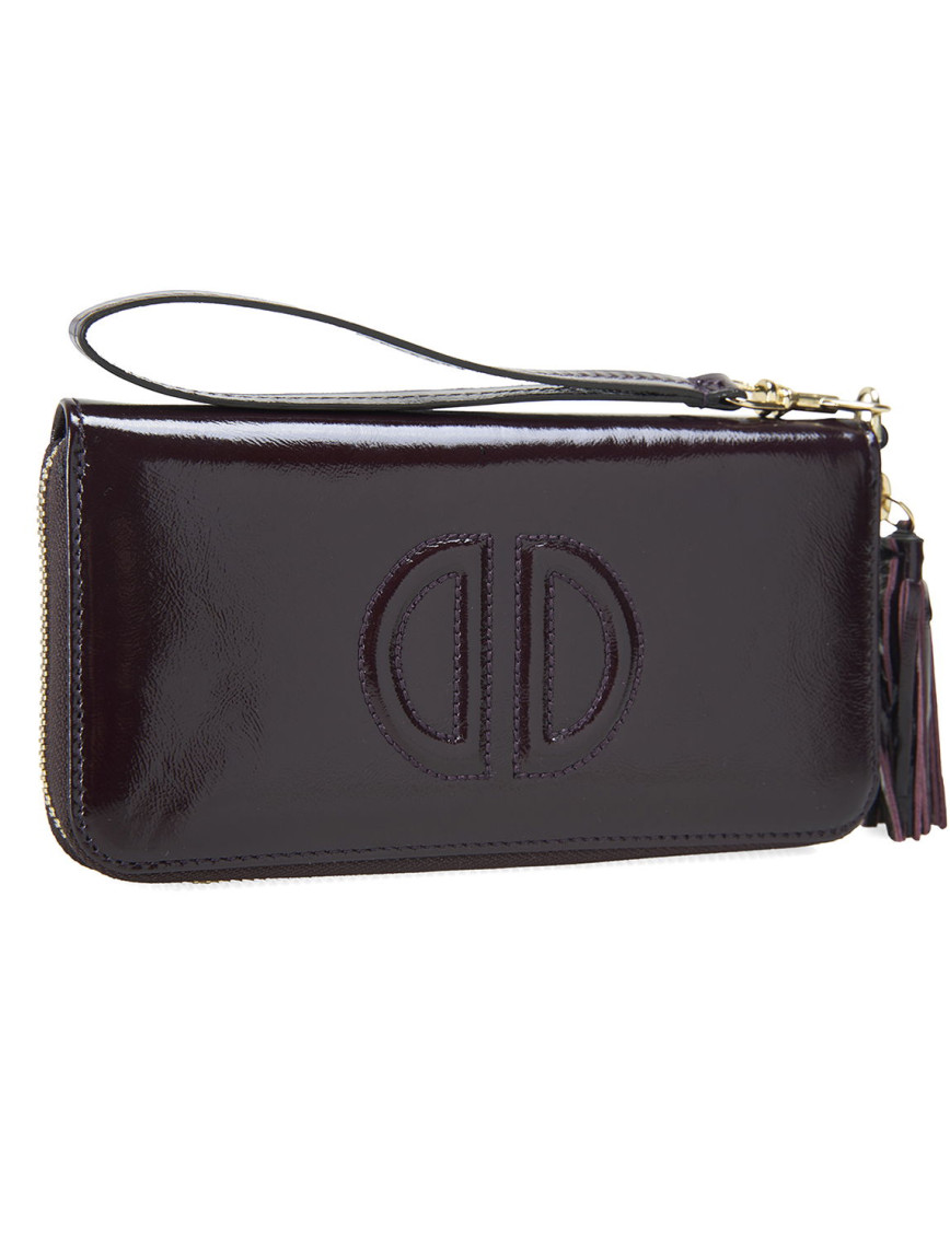 Kathleen Bordo Kadın Rugan Cüzdan Kathleen Bordo Kadın Rugan Cüzdan