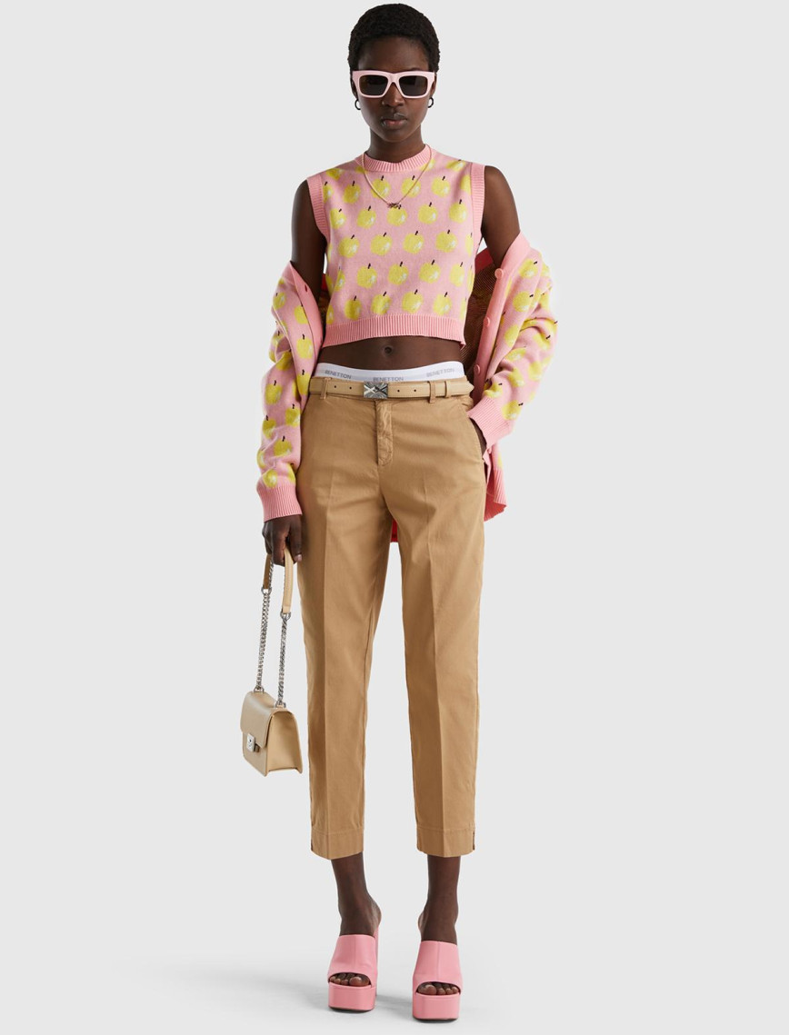 Kadın Taba Mevsimlik Chino Kadın Taba Mevsimlik Chino