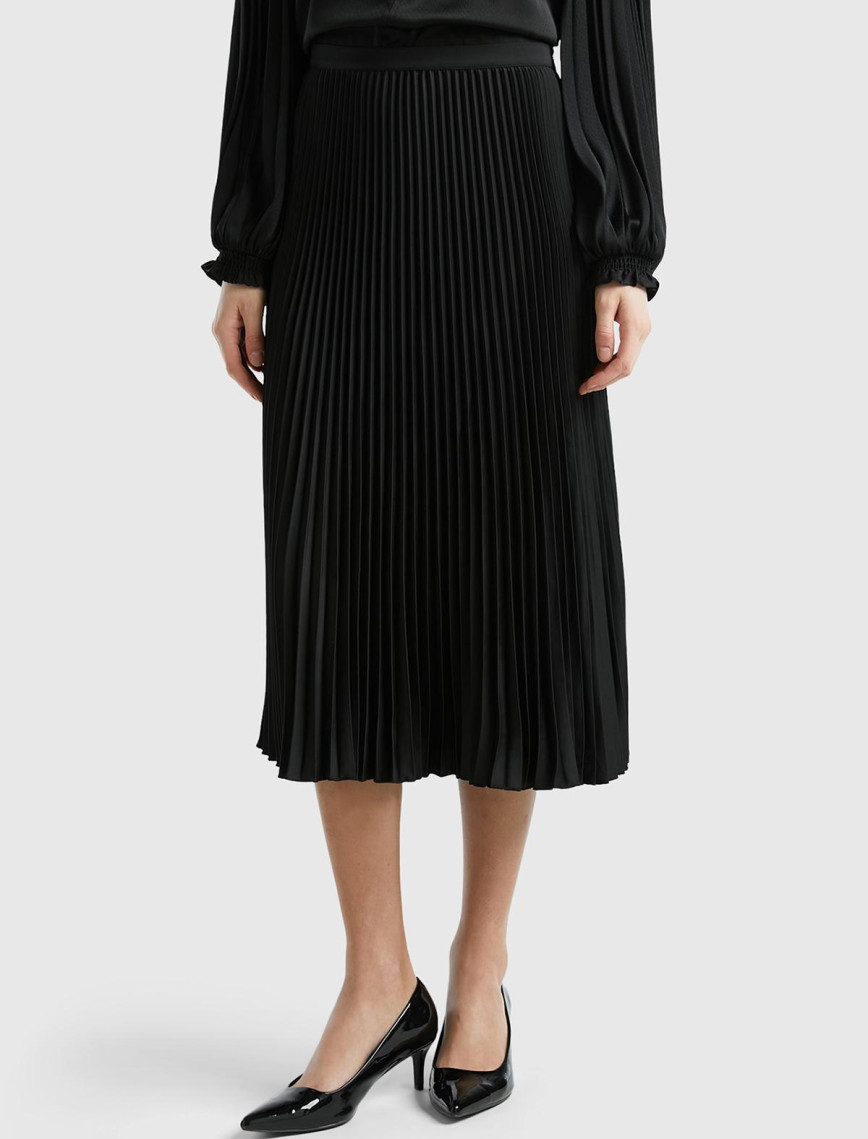 Kadın Petrol Mavisi Rahat Kesim Uzun Etek Kadın Petrol Mavisi Rahat Kesim Uzun Etek