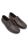 Tamer Tanca Erkek Hakiki Deri Kahverengi Loafer Ayakkabı Tamer Tanca Erkek Hakiki Deri Kahverengi Loafer Ayakkabı