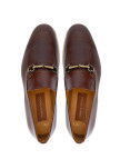 Tamer Tanca Erkek Hakiki Deri Taba Bufalo Loafer Ayakkabı