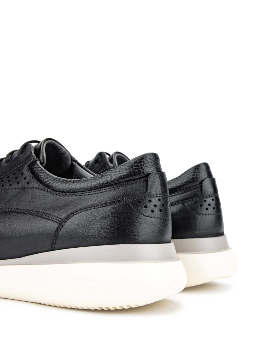 Tamer Tanca Erkek Hakiki Deri Siyah Casual Ayakkabı Tamer Tanca Erkek Hakiki Deri Siyah Casual Ayakkabı