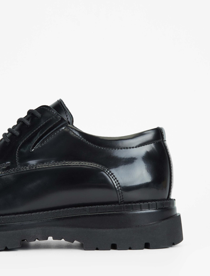 Tamer Tanca Erkek Hakiki Deri Siyah Açma Casual Ayakkabı Tamer Tanca Erkek Hakiki Deri Siyah Açma Casual Ayakkabı