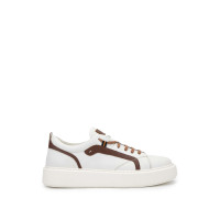 Tamer Tanca Erkek Hakiki Deri Bej Sneakers & Spor Ayakkabı