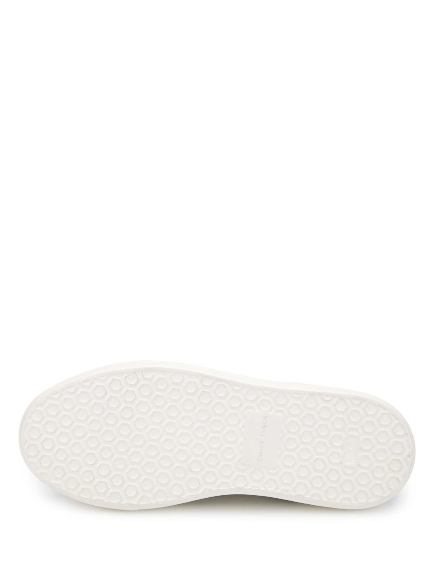 Tamer Tanca Erkek Hakiki Deri Bej Sneakers & Spor Ayakkabı