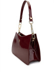 Tamer Tanca Kadın Vegan Bordo Rugan Omuz Çanta Tamer Tanca Kadın Vegan Bordo Rugan Omuz Çanta