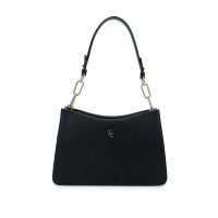 Tamer Tanca Kadın Vegan Siyah Deri Omuz Çanta Tamer Tanca Kadın Vegan Siyah Deri Omuz Çanta