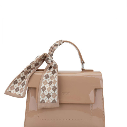 Tamer Tanca Kadın Vegan Bej Kol Çantası