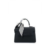 Tamer Tanca Kadın Vegan Siyah Deri Kol Çantası Tamer Tanca Kadın Vegan Siyah Deri Kol Çantası