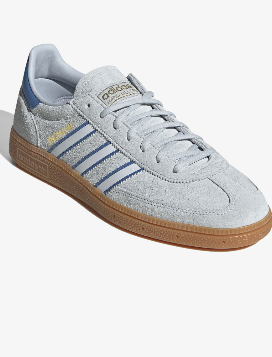 adidas Handball Spezial Kadın Gri/Mavi Spor Ayakkabı adidas Handball Spezial Kadın Gri/Mavi Spor Ayakkabı