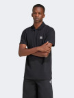 adidas Trefoil Essentials Erkek Siyah Polo adidas Trefoil Essentials Erkek Siyah Polo