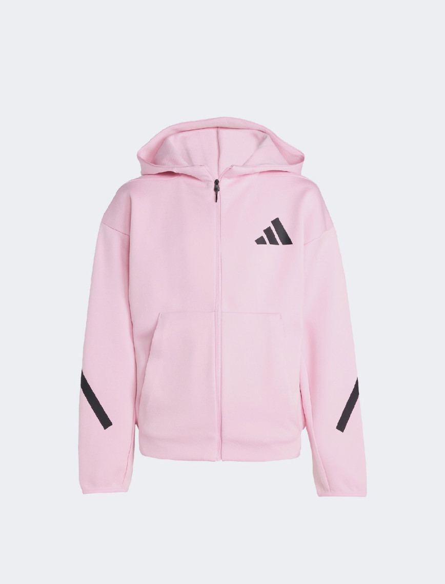 adidas Z.N.E. Full-Zip Genç Çocuk Pembe Eşofman Üstü adidas Z.N.E. Full-Zip Genç Çocuk Pembe Eşofman Üstü