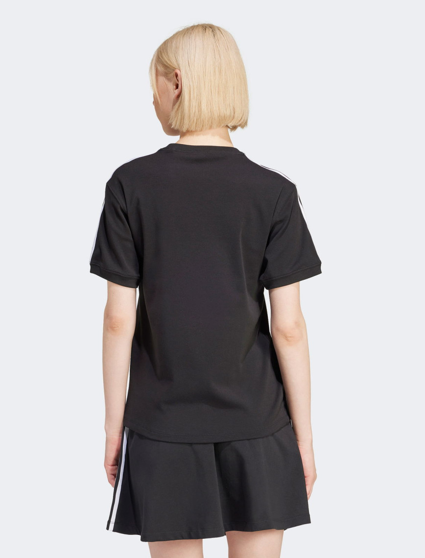 adidas 3-Stripes Baby Kadın Siyah T-Shirt adidas 3-Stripes Baby Kadın Siyah T-Shirt