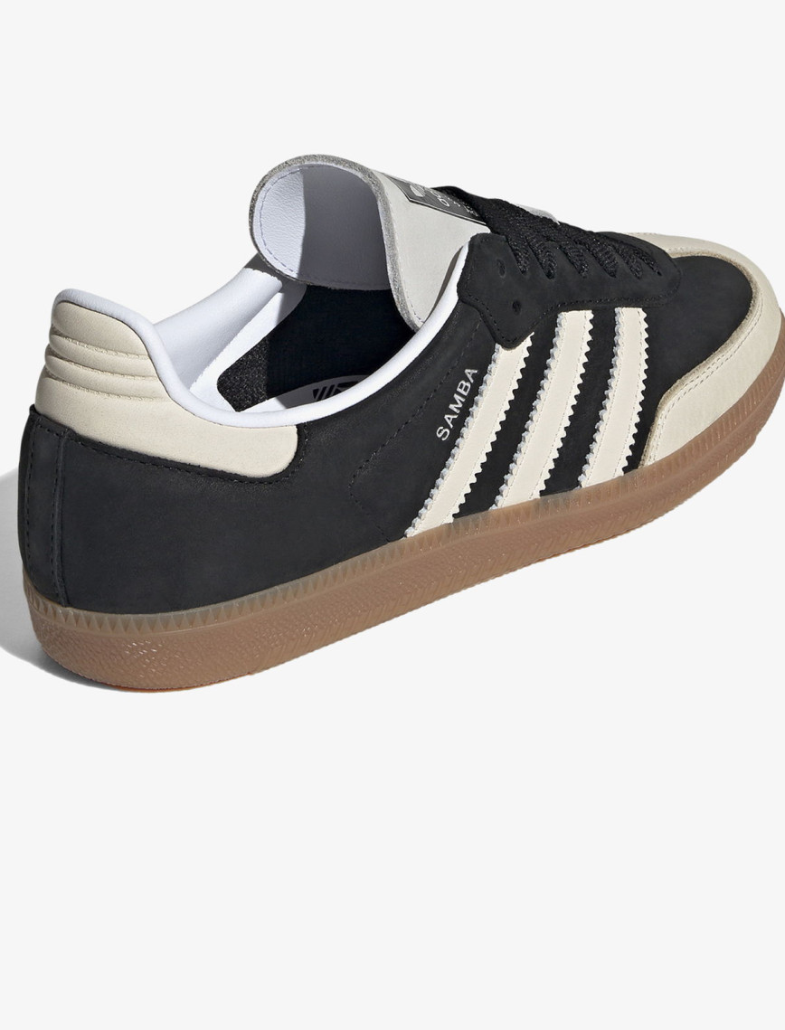 adidas Samba OG Kadın Krem/Siyah Spor Ayakkabı adidas Samba OG Kadın Krem/Siyah Spor Ayakkabı