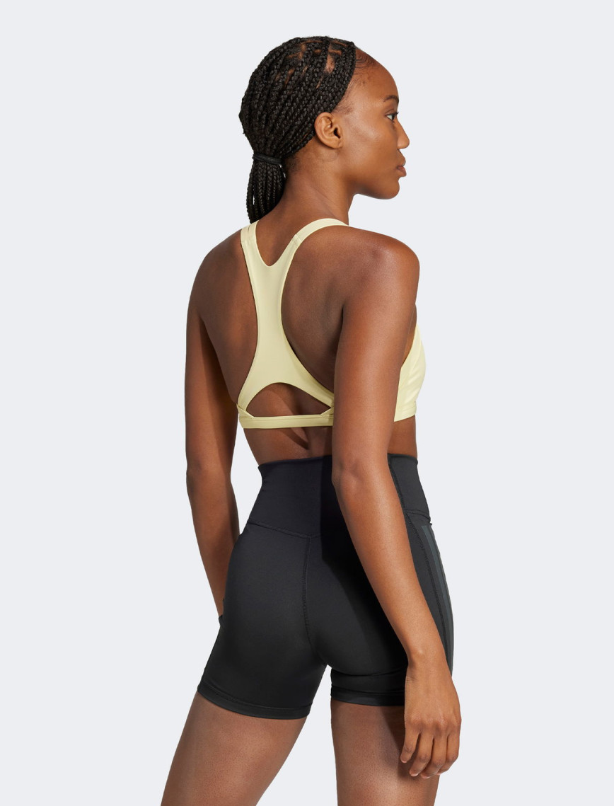 adidas Aeroimpact Luxe Training Light Support Kadın Sarı Bra adidas Aeroimpact Luxe Training Light Support Kadın Sarı Bra
