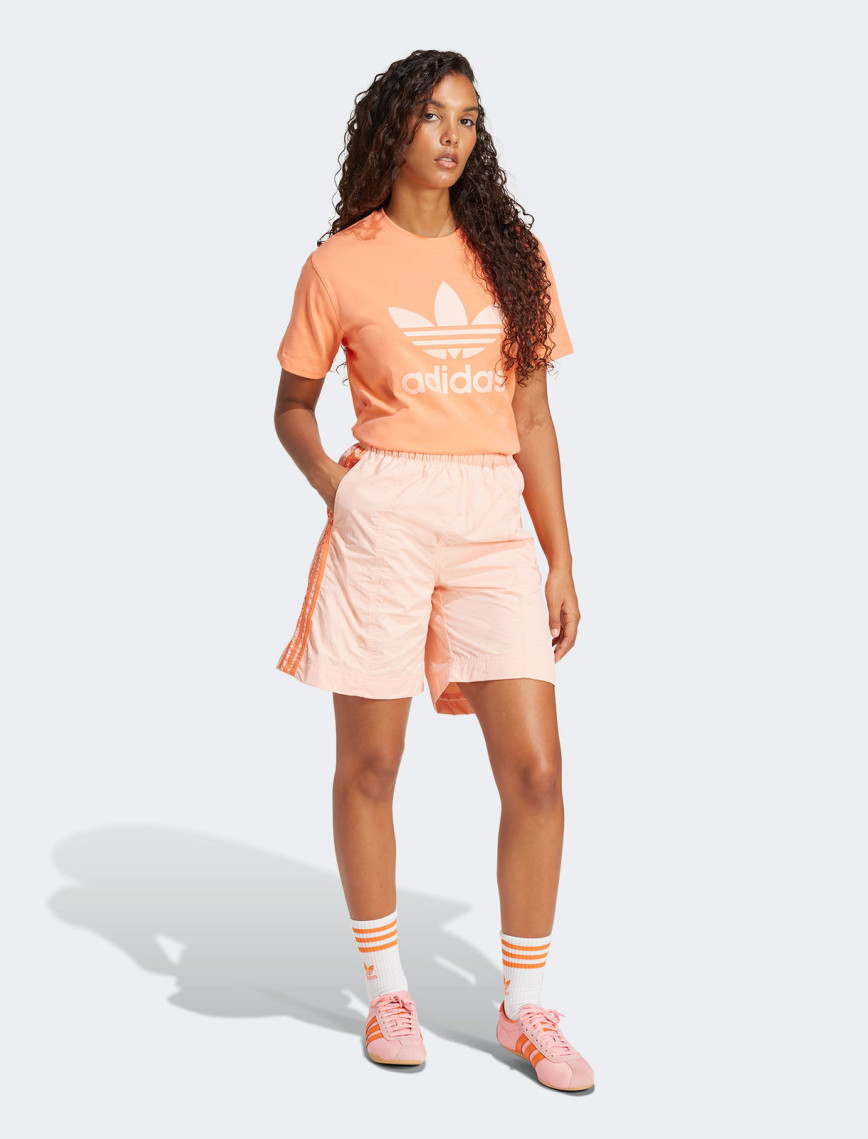 adidas Trefoil Kadın Turuncu T-Shirt adidas Trefoil Kadın Turuncu T-Shirt