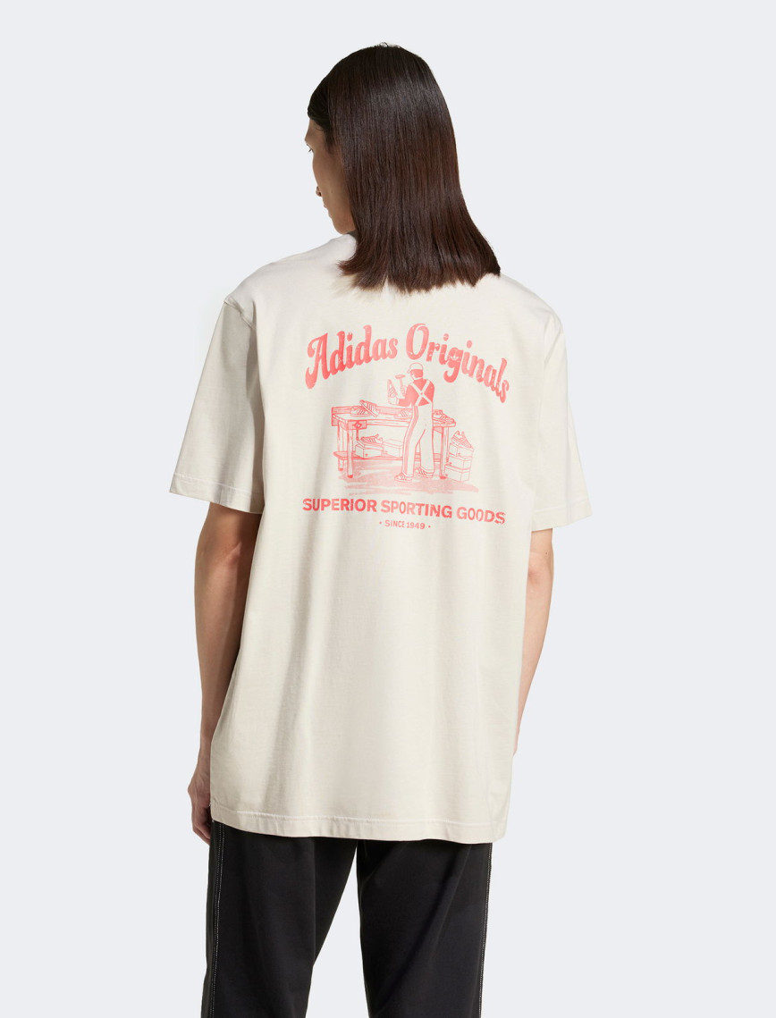 adidas Wab Worker Erkek Bej T-Shirt adidas Wab Worker Erkek Bej T-Shirt