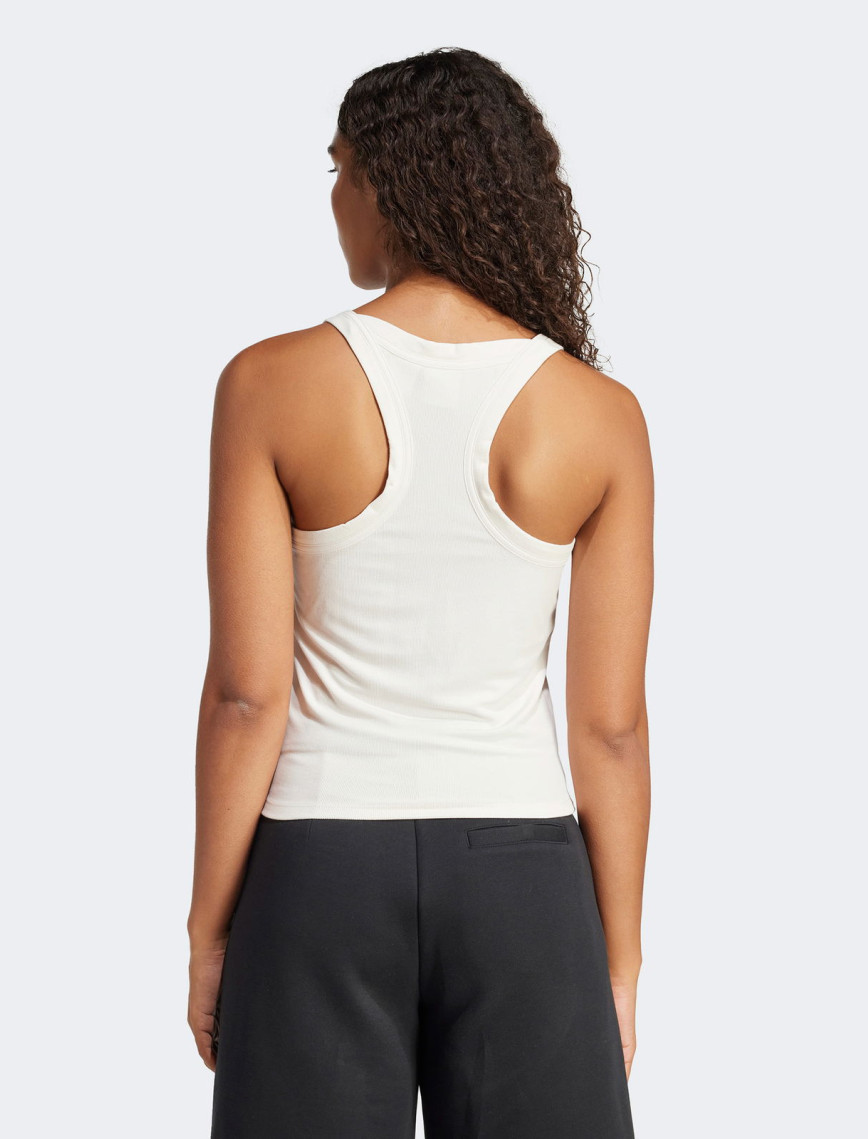 adidas Premium Essentials Kadın Beyaz Kolsuz T-Shirt adidas Premium Essentials Kadın Beyaz Kolsuz T-Shirt