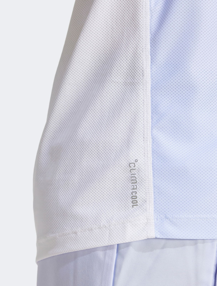 adidas Own The Run Climacool Colorblock Erkek Beyaz T-Shirt adidas Own The Run Climacool Colorblock Erkek Beyaz T-Shirt