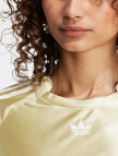 adidas Originals Kadın Sarı Crop T-Shirt adidas Originals Kadın Sarı Crop T-Shirt